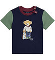 Polo Ralph Lauren T-shirt - Navy m. Bamse Polo Ralph Lauren T-shirt - Navy m. Bamse