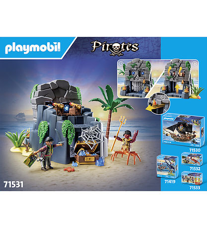 Playmobil Pirates - Skull Island - 71531 - 73 Dele