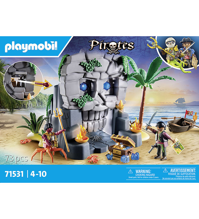 Playmobil Pirates - Skull Island - 71531 - 73 Dele