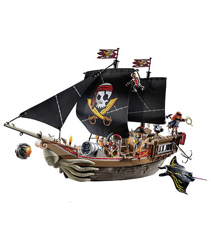 Playmobil Pirates - Stort Piratskib - 71530 - 137 Dele Playmobil Pirates - Stort Piratskib - 71530 - 137 Dele
