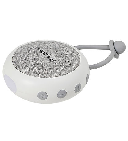 Moonboon White Noise Speaker m. Lyd/Lys - White Cream Moonboon White Noise Speaker m. Lyd/Lys - White Cream