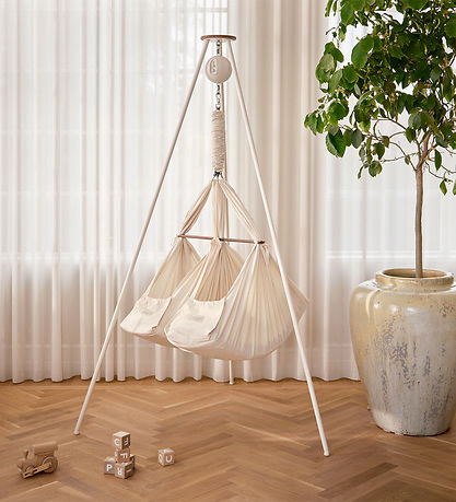 Moonboon Tvillinge-slyngevugge - 70x95 cm - Nature Moonboon Tvillinge-slyngevugge - 70x95 cm - Nature