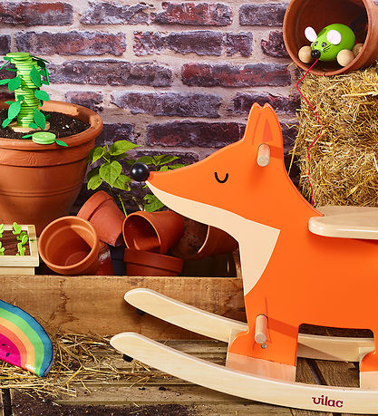 Vilac Gyngehest - Træ - Ræv