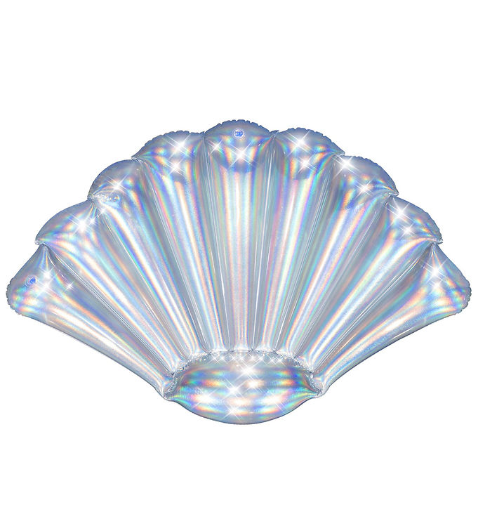 Bestway Oppustelig luftmadras muslingeskal 185cmx114cm