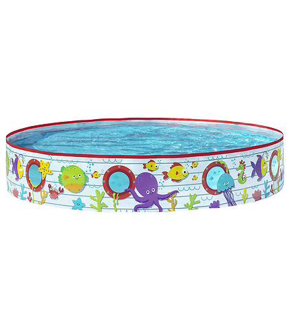 Bestway Badebassin - 152x25cm - Marine Fill 'N Fun