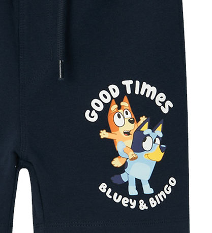 Name It Sweatshorts - NmmAkley Bluey - Dark Sapphire Name It Sweatshorts - NmmAkley Bluey - Dark Sapphire