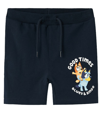 Name It Sweatshorts - NmmAkley Bluey - Dark Sapphire Name It Sweatshorts - NmmAkley Bluey - Dark Sapphire