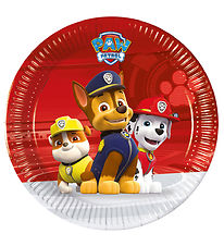 Decorata Party Paptallerkner - 8-pak - 19,5 cm - Paw Patrol Read Decorata Party Paptallerkner - 8-pak - 19,5 cm - Paw Patrol Read