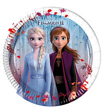 Decorata Party Paptallerkner - 8-pak - 19,5 cm - Frozen II Decorata Party Paptallerkner - 8-pak - 19,5 cm - Frozen II