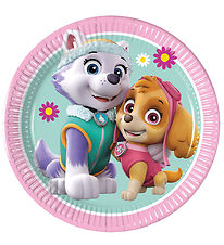 Decorata Party Paptallerkner - 8-pak - 19,5 cm - Paw Patrol Skye Decorata Party Paptallerkner - 8-pak - 19,5 cm - Paw Patrol Skye