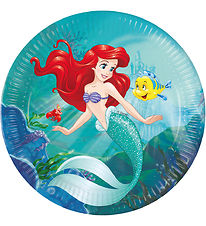 Decorata Party Paptallerkner - 8-pak - 23 cm - Ariel Curious Decorata Party Paptallerkner - 8-pak - 23 cm - Ariel Curious