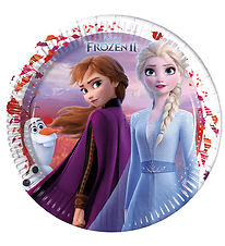 Decorata Party Paptallerkner - 8-pak - 23 cm - Frozen II Decorata Party Paptallerkner - 8-pak - 23 cm - Frozen II