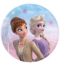 Decorata Party Paptallerkner - 8-pak - 23 cm - Frozen II Wind Sp Decorata Party Paptallerkner - 8-pak - 23 cm - Frozen II Wind Sp