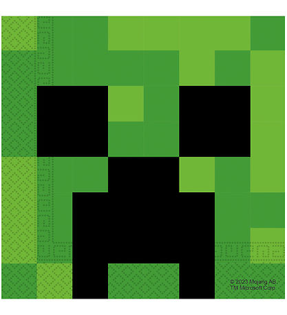 Decorata Party Servietter - 20-pak - 33x33 cm - Minecraft Decorata Party Servietter - 20-pak - 33x33 cm - Minecraft