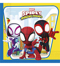 Decorata Party Servietter - 20-pak - 33x33 cm - Spidey & His Ama Decorata Party Servietter - 20-pak - 33x33 cm - Spidey & His Ama