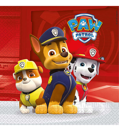Decorata Party Servietter - 20-pak - 33x33 cm - Paw Patrol Ready Decorata Party Servietter - 20-pak - 33x33 cm - Paw Patrol Ready