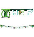 Decorata Party Happy Birthday Banner - Minecraft Decorata Party Happy Birthday Banner - Minecraft