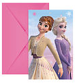 Decorata Party Invitationer - 6-pak - Frozen II Wind Spirit Decorata Party Invitationer - 6-pak - Frozen II Wind Spirit
