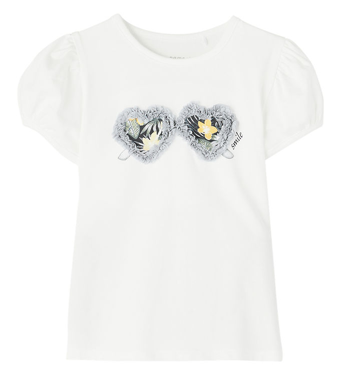 Name It NmfPflorida T-shirt - Bright White