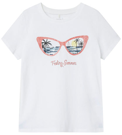Name It T-shirt - NkfPfaimme - Bright White