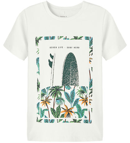 Name It T-shirt - NkmPzolo - Bright White