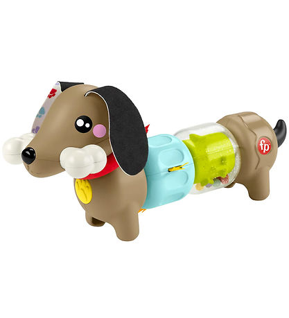 Fisher-Price Aktivitetlegetøj - Click & Spin - Hundehvalp