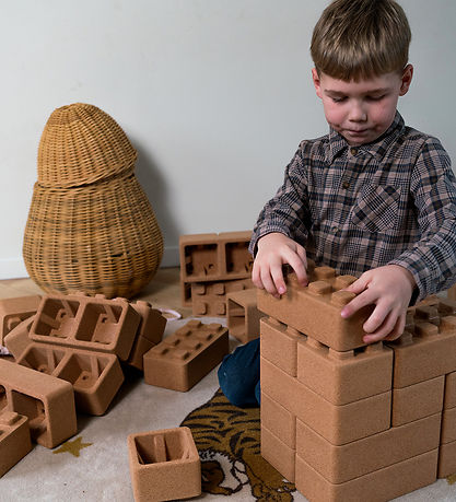 Dantoy Byggeklodser - 22 Dele - Kork