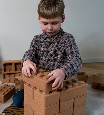 Dantoy Byggeklodser - 66 Dele - Kork Dantoy Byggeklodser - 66 Dele - Kork