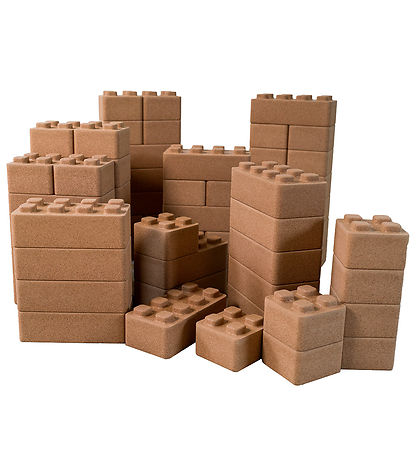 Dantoy Byggeklodser - 66 Dele - Kork Dantoy Byggeklodser - 66 Dele - Kork