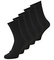 Jack & Jones Strømper - JacBlack - 5 - pak - Noos - Black