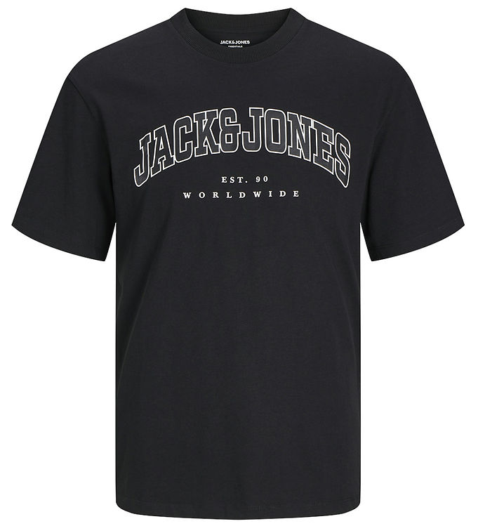 Jack & Jones T-shirt - JjeCaleb - Black