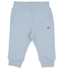 GANT Sweatpants - Shield - Fresh Blue GANT Sweatpants - Shield - Fresh Blue
