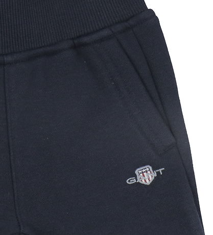 GANT Sweatpants - Shield - Evening Blue GANT Sweatpants - Shield - Evening Blue