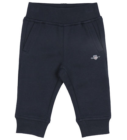 GANT Sweatpants - Shield - Evening Blue GANT Sweatpants - Shield - Evening Blue