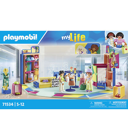 Playmobil My Life - Modebutik - 71534 - 76 Dele