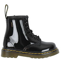 Dr. Martens Støvler - 1460 T - Patent Lamper - Sort Dr. Martens Støvler - 1460 T - Patent Lamper - Sort