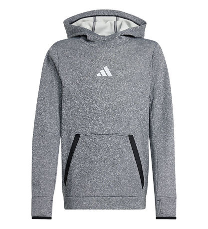 adidas Performance Hættetrøje - J PFL HD - Grå adidas Performance Hættetrøje - J PFL HD - Grå