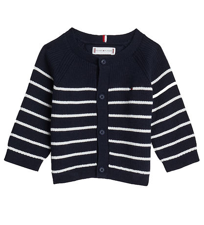Tommy Hilfiger Gaveæske - Cardigan/Bukser - Strik - Desert Sky S Tommy Hilfiger Gaveæske - Cardigan/Bukser - Strik - Desert Sky S