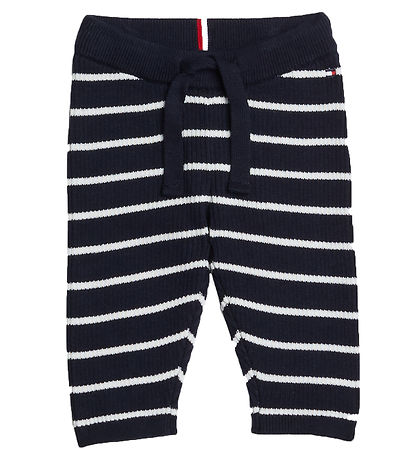 Tommy Hilfiger Gaveæske - Cardigan/Bukser - Strik - Desert Sky S Tommy Hilfiger Gaveæske - Cardigan/Bukser - Strik - Desert Sky S