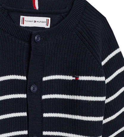 Tommy Hilfiger Gaveæske - Cardigan/Bukser - Strik - Desert Sky S Tommy Hilfiger Gaveæske - Cardigan/Bukser - Strik - Desert Sky S