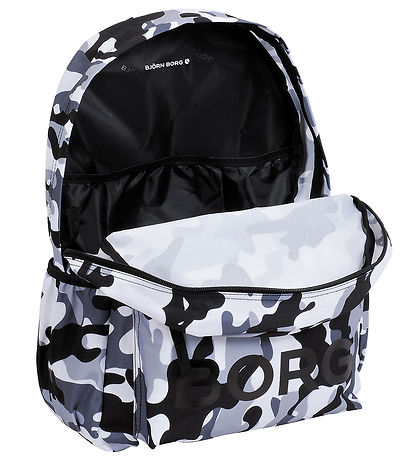 Björn Borg Rygsæk - Junior - Sort/Hvid Camouflage Björn Borg Rygsæk - Junior - Sort/Hvid Camouflage