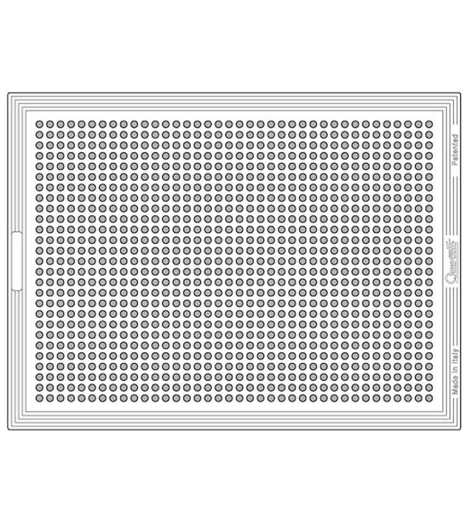 Quercetti Pixelart - Plader til stiftmosaik - 5 stk (små)