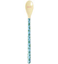 Rice Spoon - Melamine - Latte - Blue/Good Luck