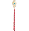 Rice Spoon - Melamine - Latte - Red/Anchor