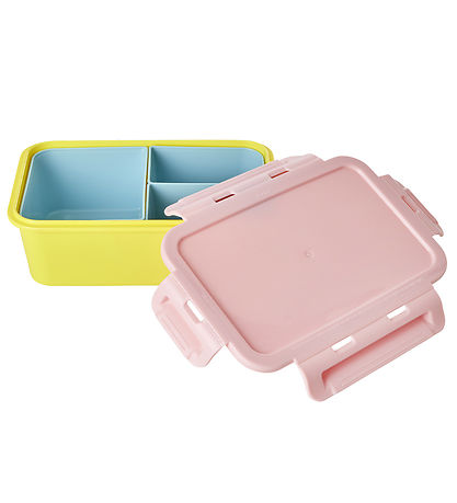 Rice Madkasse - 3 Rum - 1100 ml - Lys Gul Rice Madkasse - 3 Rum - 1100 ml - Lys Gul