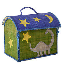 Rice Opbevaringskurv - Ekstra Lille Raffia Hus - 24x17x22 cm - G Rice Opbevaringskurv - Ekstra Lille Raffia Hus - 24x17x22 cm - G