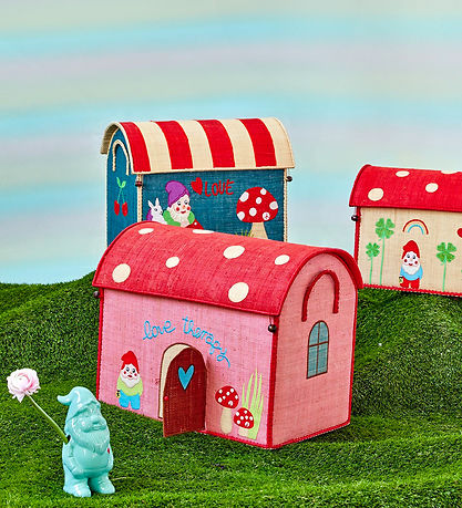 Rice Opbevaringskurve - Raffia - 3 stk. - 52/45/37 cm - Love The Rice Opbevaringskurve - Raffia - 3 stk. - 52/45/37 cm - Love The