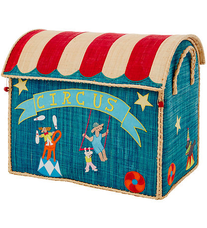 Rice Opbevaringskurve - Raffia - 3 stk. - 52/45/37 cm - Circus Rice Opbevaringskurve - Raffia - 3 stk. - 52/45/37 cm - Circus