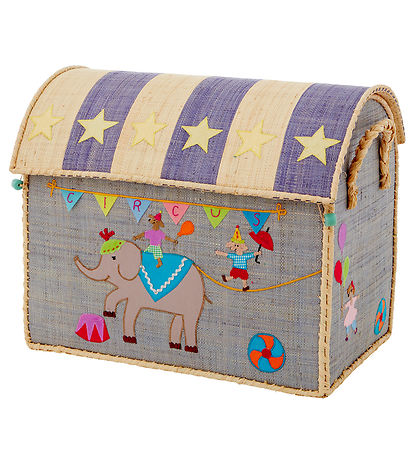 Rice Opbevaringskurve - Raffia - 3 stk. - 52/45/37 cm - Circus Rice Opbevaringskurve - Raffia - 3 stk. - 52/45/37 cm - Circus