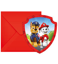 Decorata Party Invitationer - 6-pak - Paw Patrol Rescue Heroes Decorata Party Invitationer - 6-pak - Paw Patrol Rescue Heroes